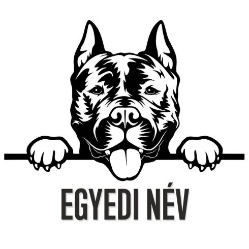 Amstaff egyedi névvel